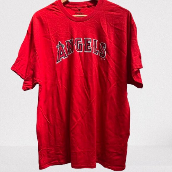 Fanatics Los Angeles Angels MLB Baseball NEW T Shirt Red Licensed XL - Picture 2 of 5